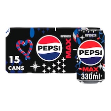 Pepsi Max No Sugar 15 x 330ml