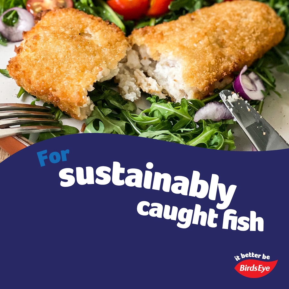 image 1 of Birds Eye 4 Large Breaded Cod Fillets 440G