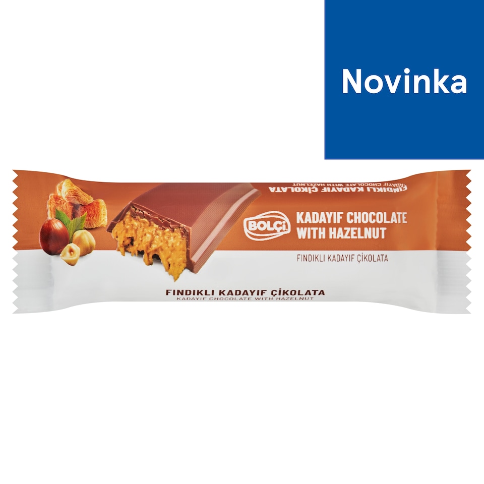 image 1 of Bolçi Kadayif Chocolate with Hazelnut 30 g