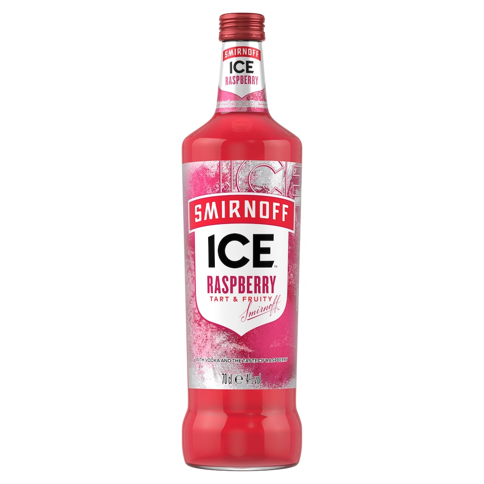 Smirnoff Ice Raspberry Vodka Mixed Drink 70Cl