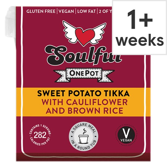 Soulful One Pot Sweet Potato Tika Wit Cauliflower & Rice 380G Tesco