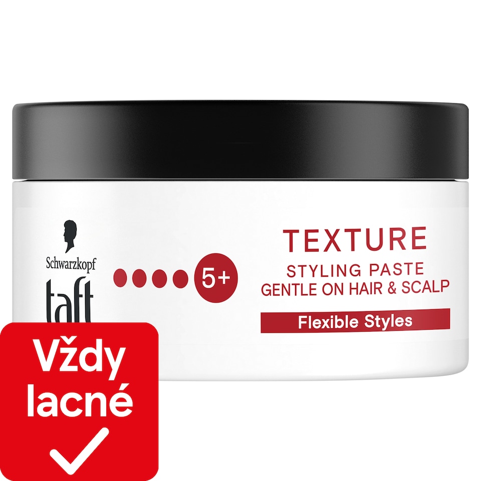 Schwarzkopf Taft Texture stylingová pasta na vlasy pre flexibilné účesy 100 ml