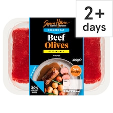 Simon Howie Reduced Fat Gluten Free Beef Olives 400g