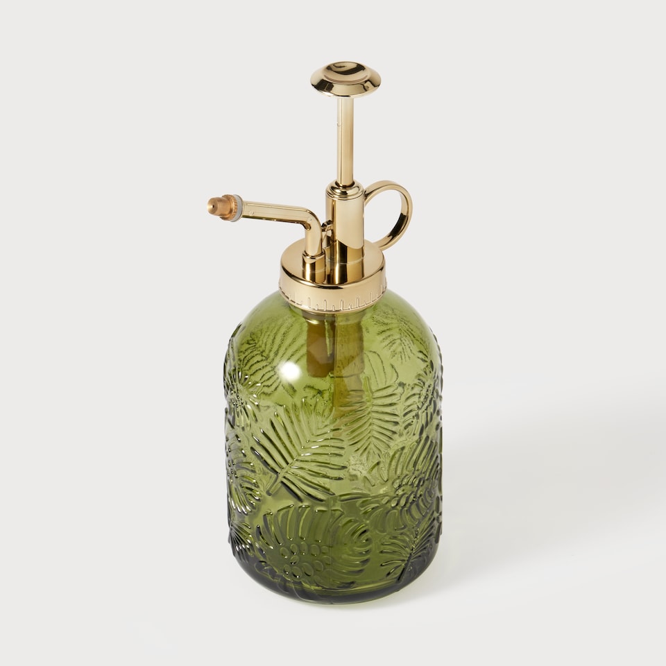 image 1 of Paperchase Tropic Like its Hot Green Leaf Plant Mister