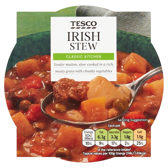 Tesco Irish Stew 300G Tesco Groceries