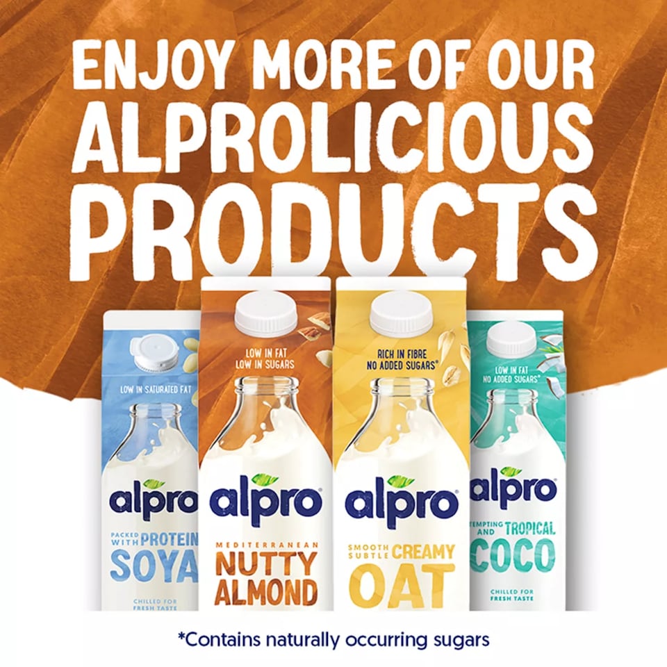 image 1 of Alpro Almond Original Chilled Dairy Free Drink 1L