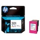 image 1 of Hp 301 Tri Color Printer Ink Cartridge