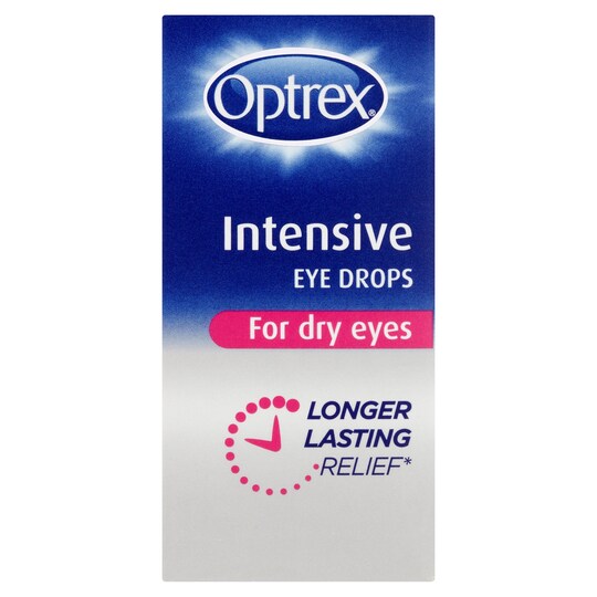 Optrex Intensive Eyedrops 10Ml Tesco Groceries