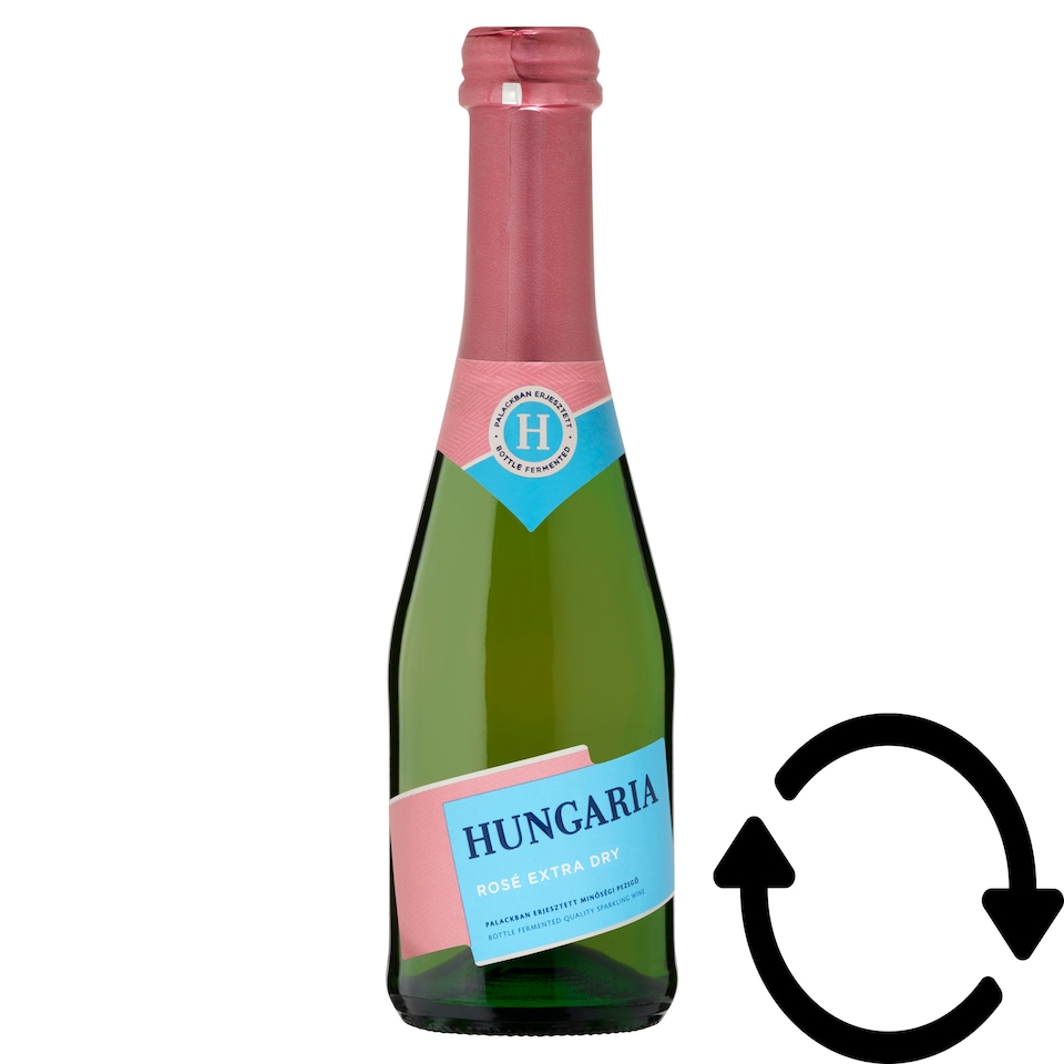 Hungaria különlegesen száraz, rosé minőségi pezsgő 12% 0,2 l