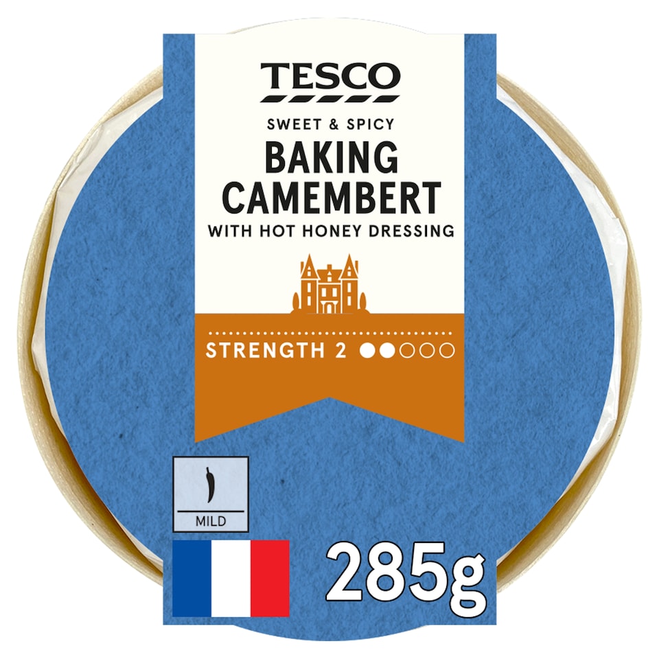 Tesco Baking Camembert with Hot Honey 285g