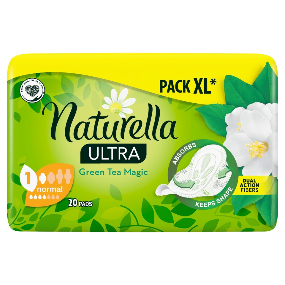 Naturela Normal Naturella Ultra Normal Size 1 Szárnyas Egészségügyi Betét, 20 Db ...