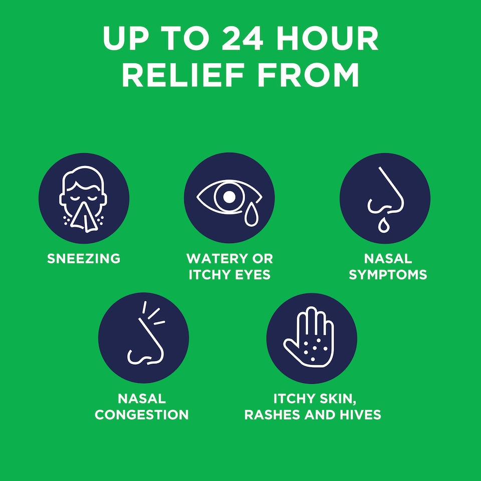 image 1 of Piriteze Hayfever & Allergy Relief Film Coated Tablets 30s