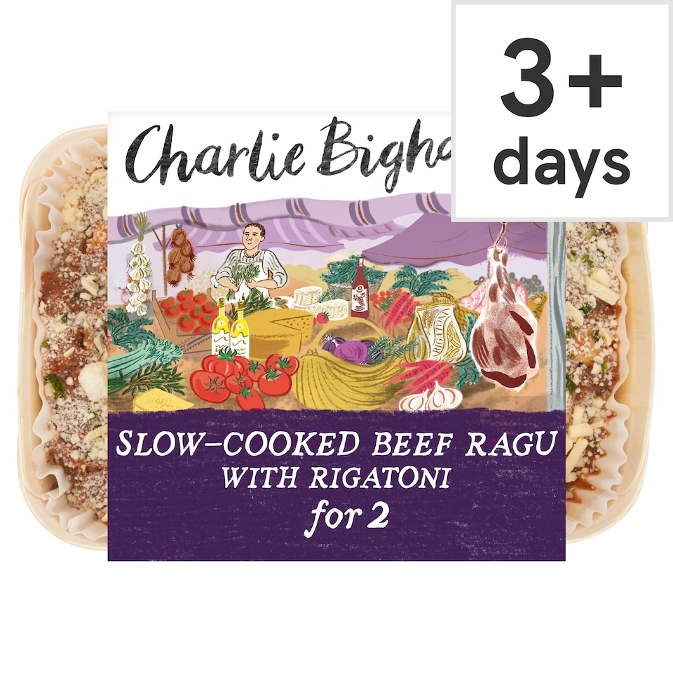 Charlie Bigham's Slow Cooked Beef Ragu with Rigatoni 645g