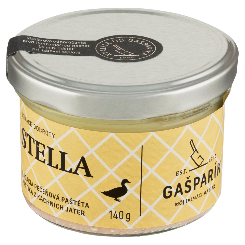 Obrázek 1 pro produkt Gašparík Paštika z kachních jater 140g