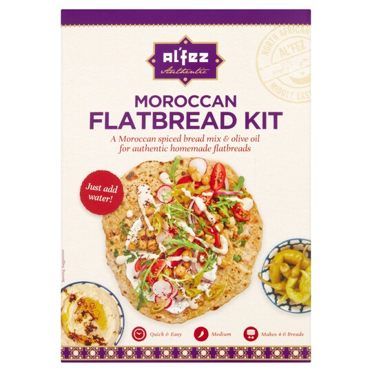 Al'fez Moroccan Flatbread Kit 245G Tesco Groceries