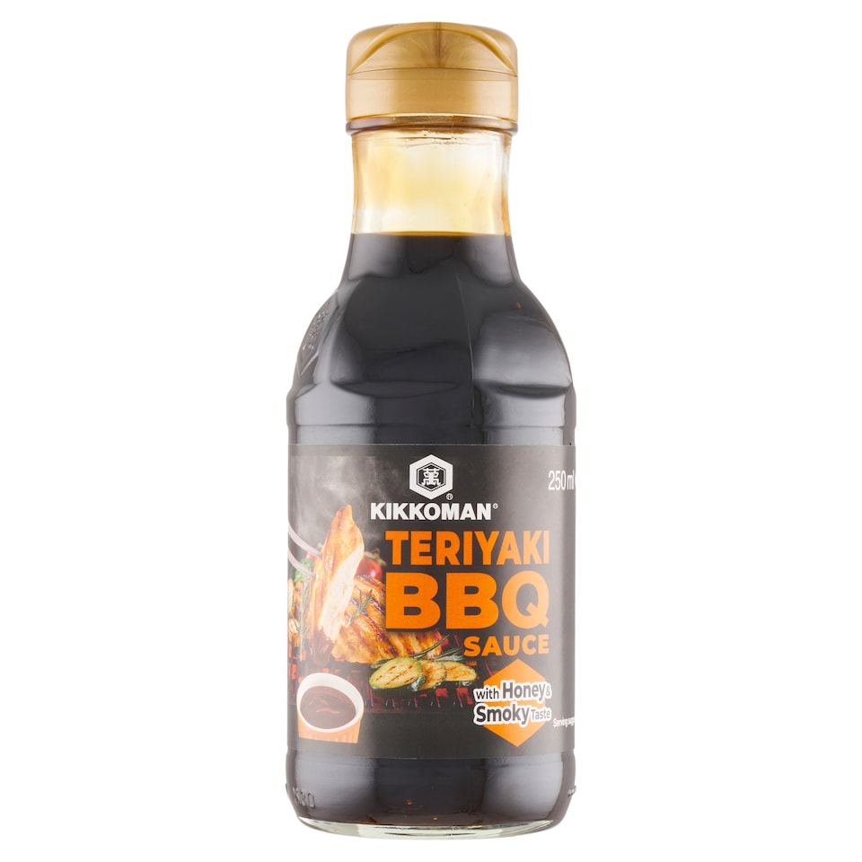 Obrázek 1 pro produkt Kikkoman Teriyaki BBQ omáčka s medem a kouřovou příchutí 250ml