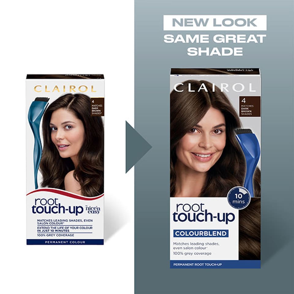 image 1 of Root Touch Up Hair Dye Dark Ash Brown 4A
