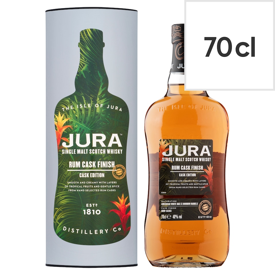 Jura Cask Edition Single Malt Scotch Whisky - Rum Cask Finish 70cl