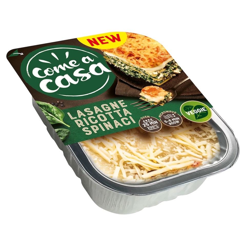 Come a Casa spenótos-ricottás lasagne 400 g