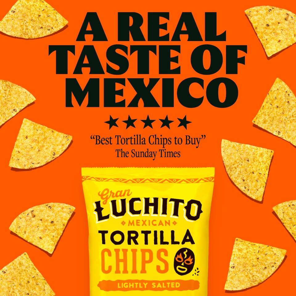 image 1 of Gran Luchito Lightly Salted Tortilla Chips 170G