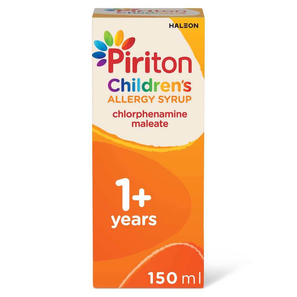 image 1 of Piriton Children's Allergy Syrup 150ml