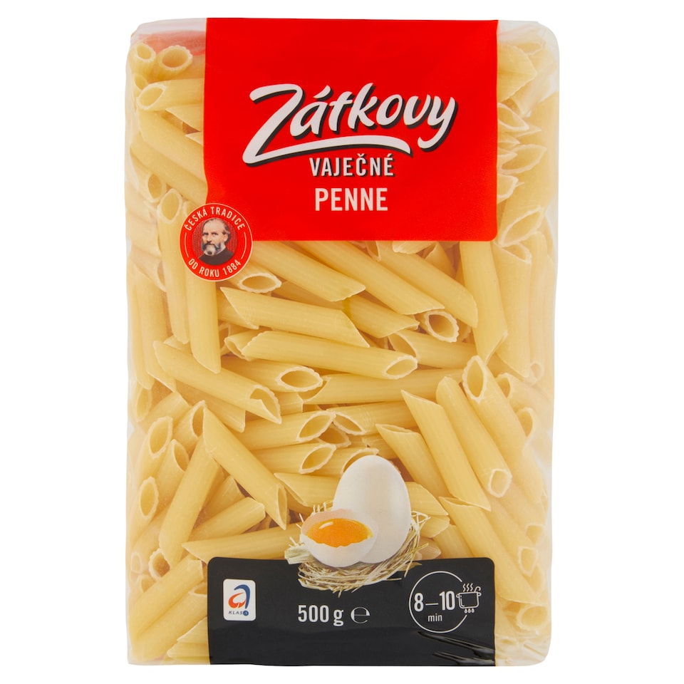 Obrázek 1 pro produkt Zátkovy Vaječné Penne 500g