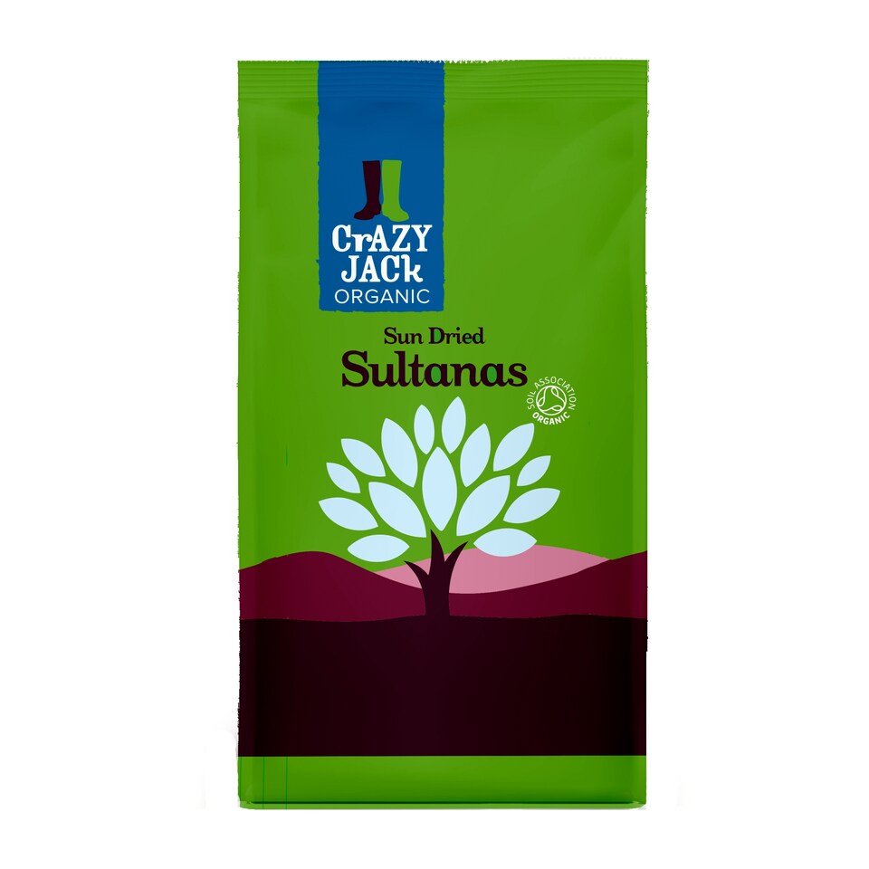 image 1 of Crazy Jack Organic Dried Sultanas 375G
