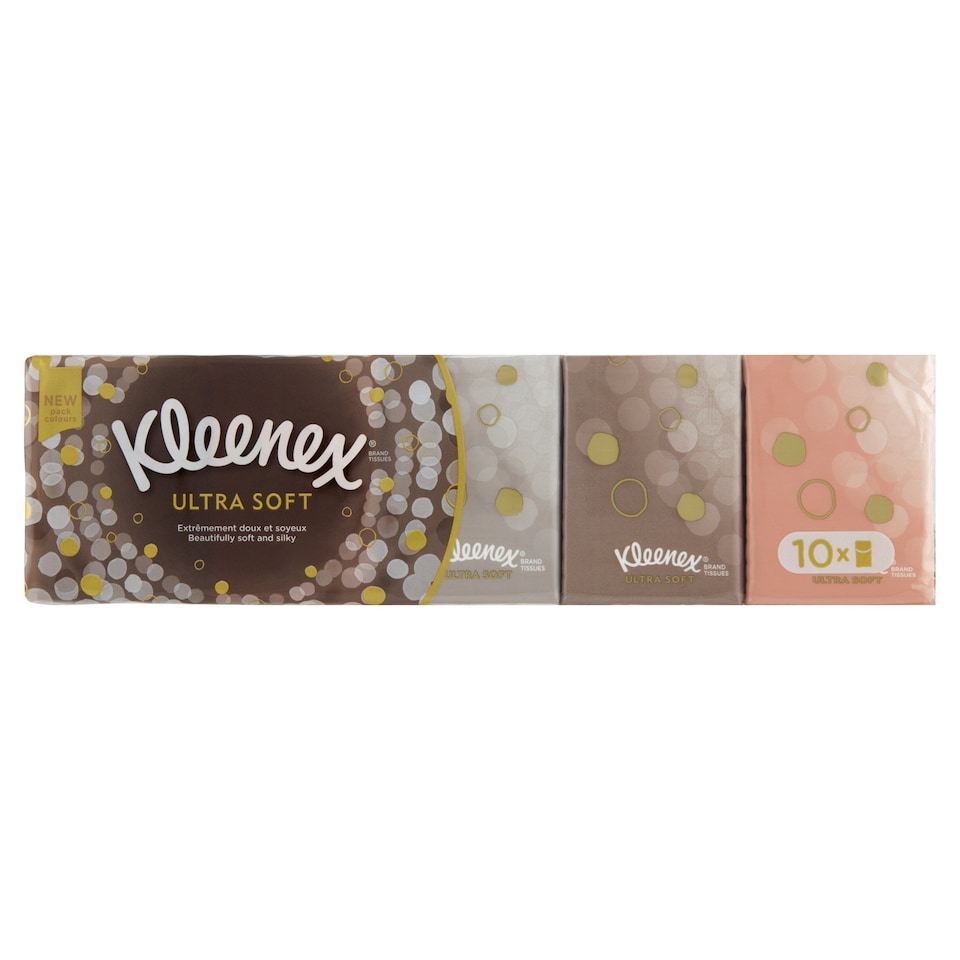 Kleenex Ultra Soft Tissues 4-Ply 10 x 9 pcs