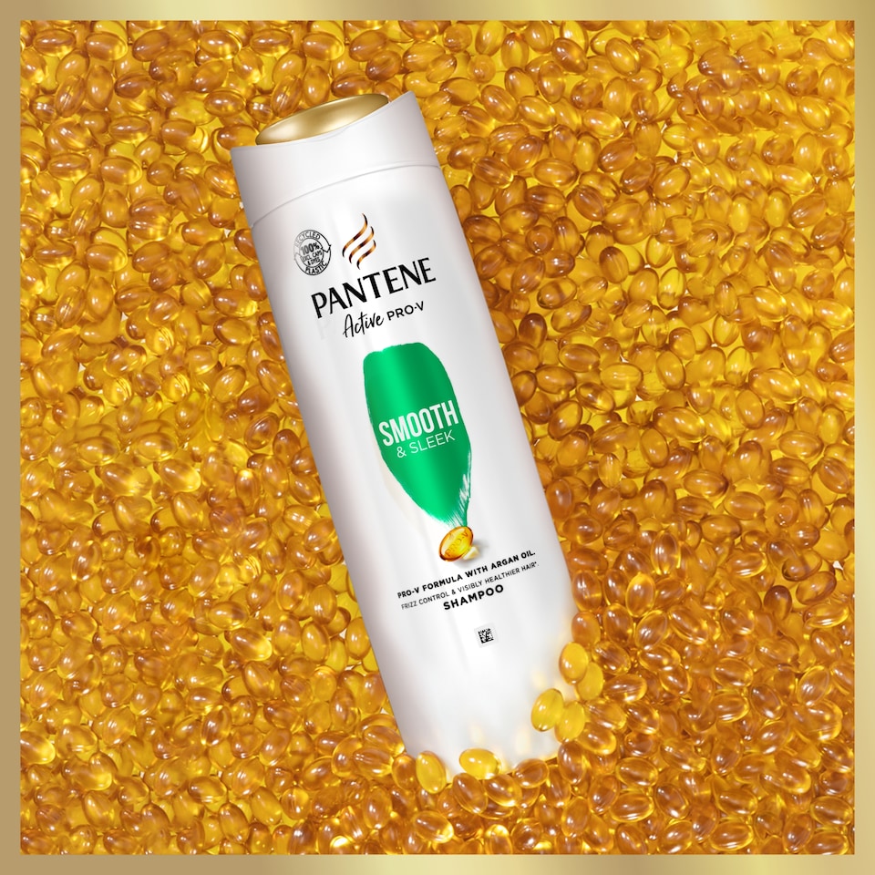 image 1 of Pantene Pro-V Smooth & Sleek Shampoo 90Ml