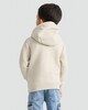 image 3 of F&F Boys Cotton Blend Herringbone Pattern Kangaroo Pocket Hoodie in Tan