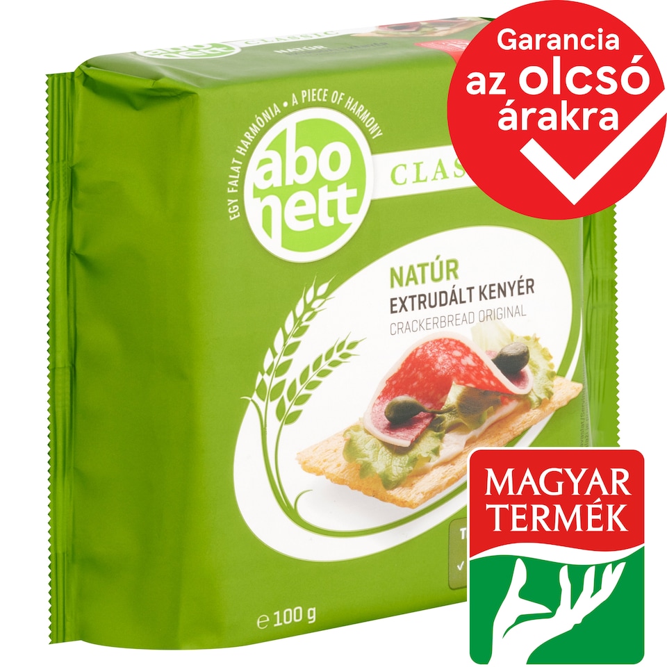 Abonett Classic natúr extrudált kenyér 100 g