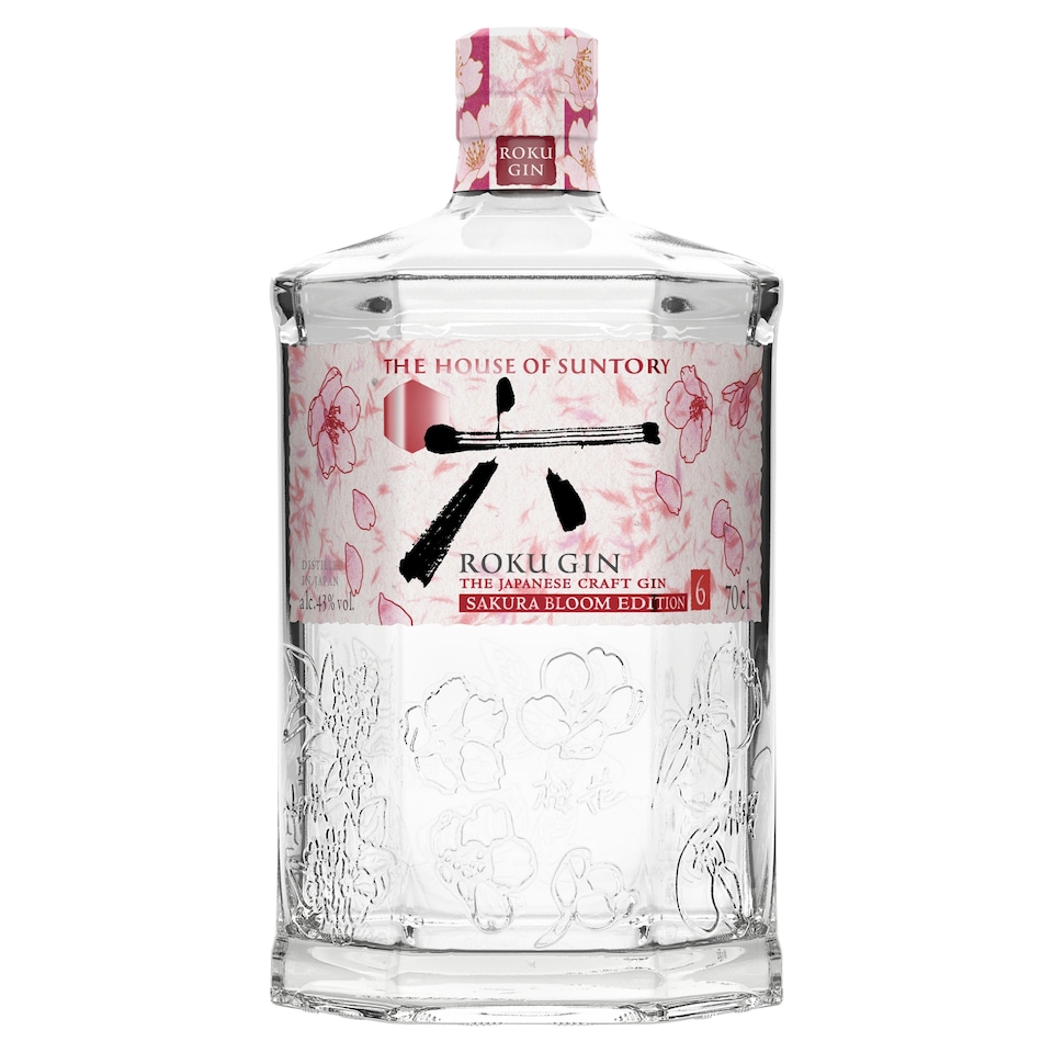 image 1 of ROKU Japanese Craft Gin Sakura Bloom Edition 70cl
