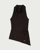 image 4 of F&F Crinkle Textured Draped Co-ord Top in Chocolate