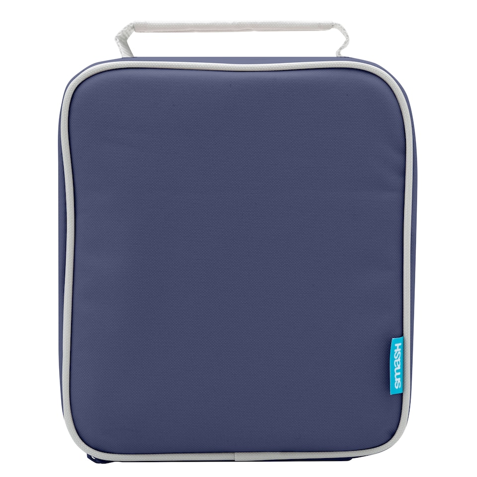 image 1 of Smash Navy & Grey Fold-Up Lunch Bag