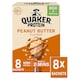 image 1 of Quaker High Protein Peanut Butter Porridge Sachets Oat So Simple 8x43g