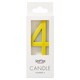 image 1 of Ginger Ray Rainbow Number 4 Candle