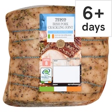 Tesco Irish Pork Crackling Joint 1.6kg