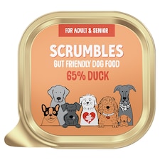Scrumbles Duck Wet Dog Food 150g
