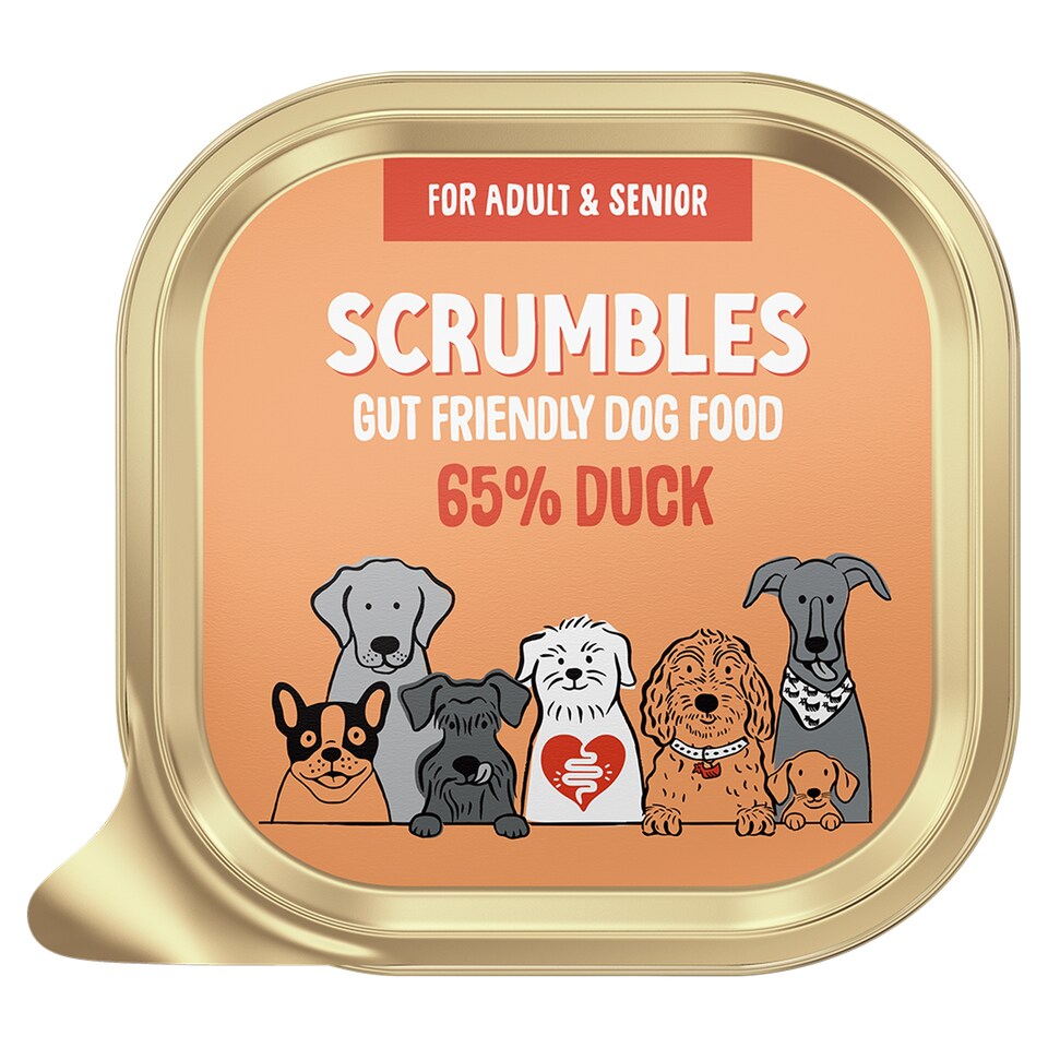 Scrumbles Duck Wet Dog Food 150g