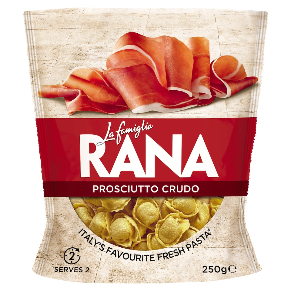 La Famiglia Rana Prosciutto Crudo Cappelletti 250g