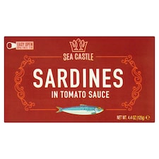 Sea Castle Sardines In Tomato Sauce 125G