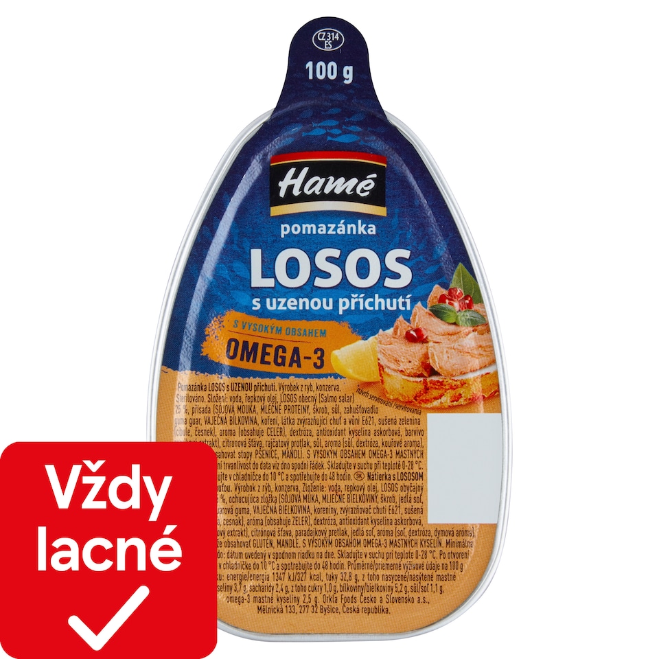 Hamé Spread from Salmon with Smoked Flavour 100 g
