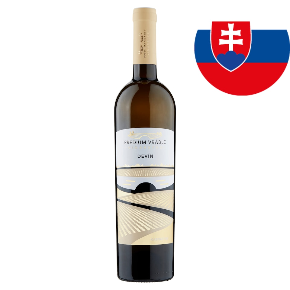 Predium Vráble Devín víno biele polosladké 0,75 l