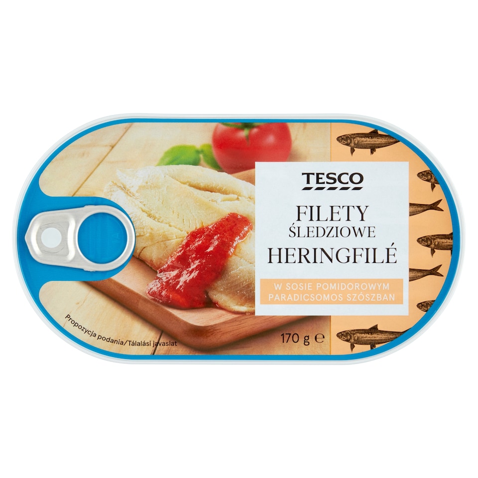 Tesco Herring Fillet in Tomato Sauce 170 g