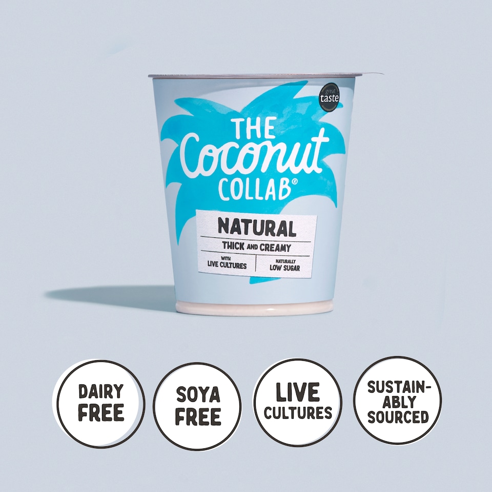image 1 of The Coconut Collab Natural Coconut Yoghurt 350g