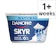 image 1 of Danone Skyr High Protein 0% Fat Natural Yoghurt 480g