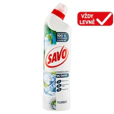 Savo Turbo na vodní kámen WC gel 700ml