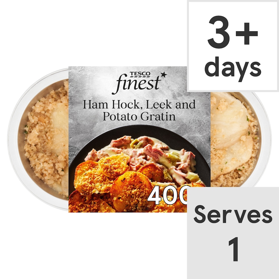 Tesco Finest Ham Hock, Leek & Gratin 400G