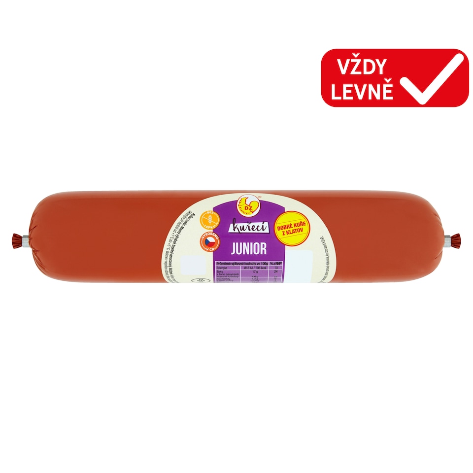 Obrázek 1 pro produkt DZ Klatovy Kuřecí junior 400g