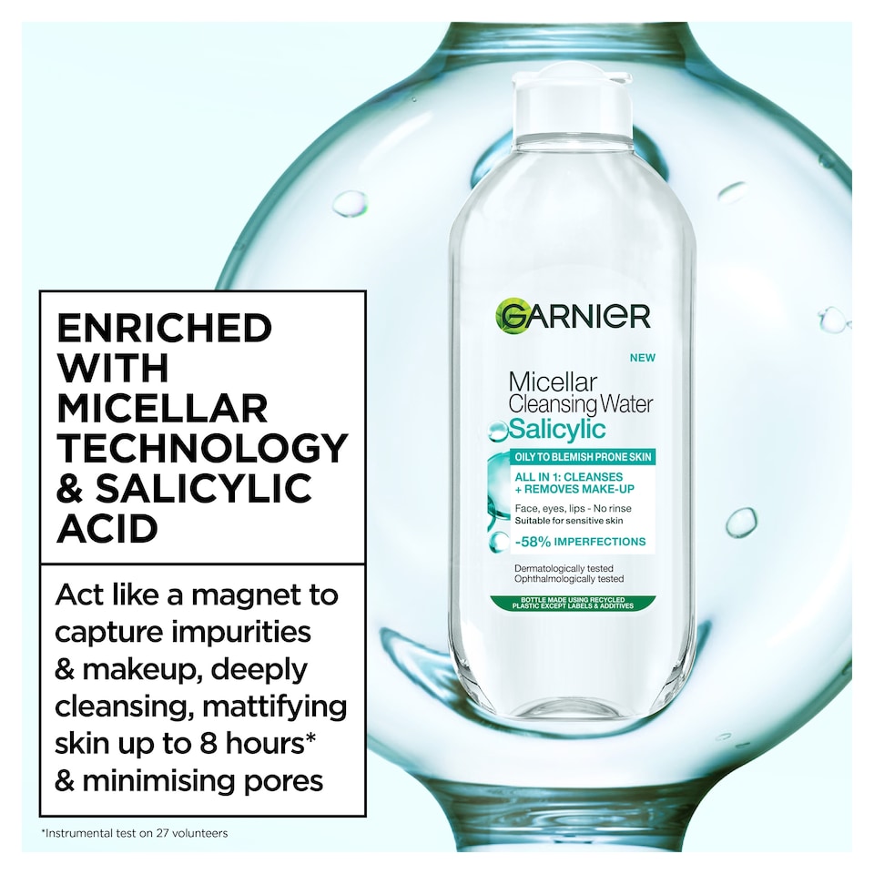 image 1 of Garnier Micellar cleansing Water Salycilic 400ml